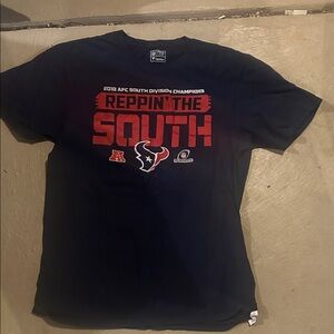 NFL Navy Reppin' the South T-Shirt Houston Texans size medium
